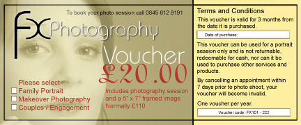 Portrait special offer
